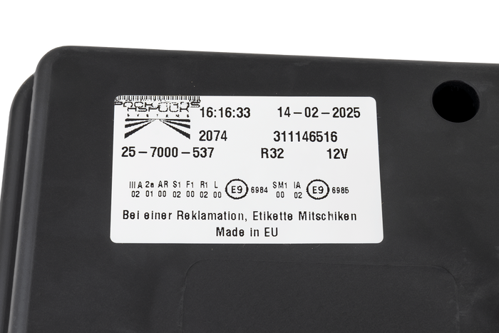 ASPÖCK Europoint III Rückleuchte 7 Funktionen links