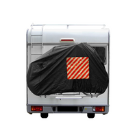 ProPlus 330286 Heckanhänger-Fahrradträgerabdeckung für 2 Fahrräder