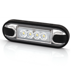 HORPOL LD 3210 LED schlanke universelle weiße Markierungsleuchte