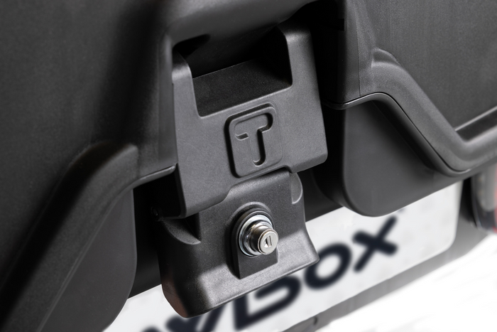 Towbox Alpha urban black - Anhängerkupplungs-Gepäckbox