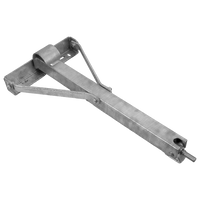 KNOTT 6X1197.007 ausziehbarer Eckstabilisator für Anhänger 1100 kg 498 mm
