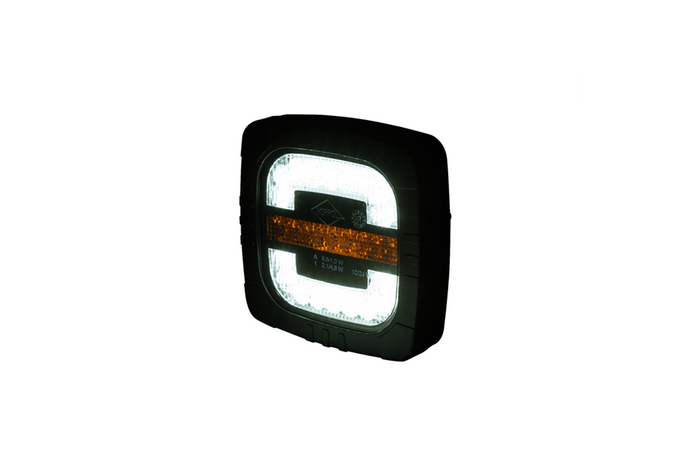 LAMPA PRZEDNIA PRZÓD POZYCJA KIERUNEK LED LZD 2799 Traktor widlak Kombajn