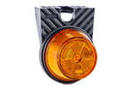 FRISTOM FT-059 LED-Universalmarkierungsleuchte, orange, mit Winkelhalterung