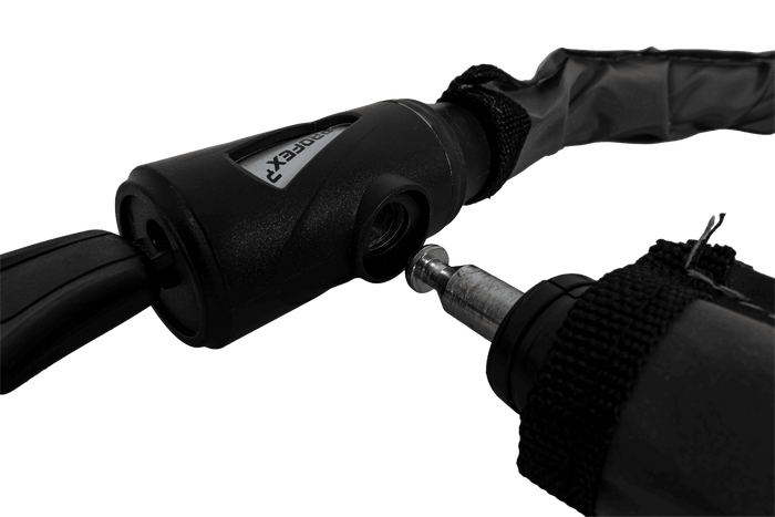 PROFEX Reflex Stahlpanzer-Fahrradschloss, 70 cm lang