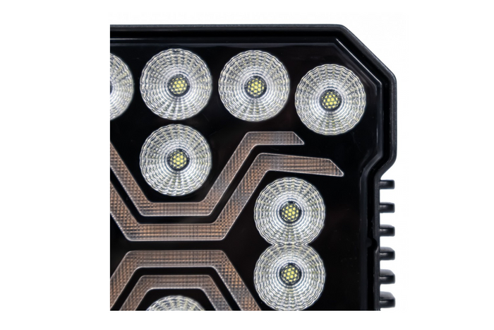LED-Arbeitsscheinwerfer-Reflektor KAMAR X-SPIDER L0194 16xLED 4200lm