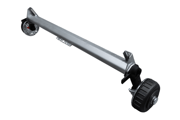 AL-KO EURO gebremste Achse für Anhänger/Abschleppwagen 1800kg 1500mm 2000mm 5x112