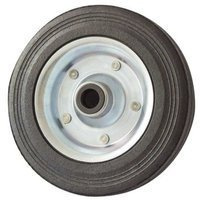 Ersatzrad für WINTERHOFF 200VB, Stützrad aus Vollgummi, 200 x 50 mm