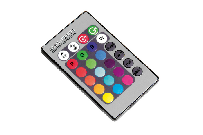 RGB-LED-Streifen mit selbstklebendem Band, Lampe 12/24 V, 200 cm