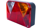 Beleuchtungset: DOBPLAST Rückleuchte+ DOBPLAST LED-Seitenlichter + MANTES 5,5 m 13-PIN-Kabelbaum + Schnellverbinder