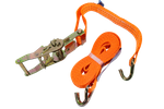 UNITRAILER 5 m/35 mm/2 t oranges Transportband mit Spanner