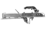 KNOTT K7.5-H+KZE7.5 Kugelkupplung mit Halterung und Kabel für 750 kg Anhänger mit V-förmiger Deichsel
