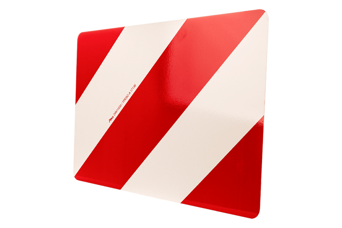 ÜBERGROSSE HERMON-Markierungsschilder links+rechts