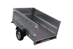 PKW-Anhänger 200x125 UNITRAILER GARDEN 201 KIPP mit Bordwandaufsatz