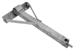 KNOTT 6X1197.007 ausziehbarer Eckstabilisator für Anhänger 1100 kg 498 mm