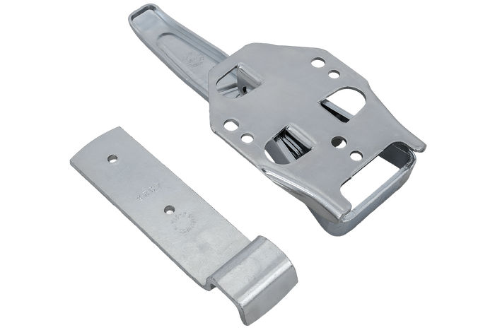 Seitenkupplung mit STEELPRESS ZB-04+Z-01A-Verschluss für den kompletten Seitenverschluss des Anhängers