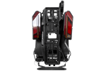 Inter Pack Velox 3 LED - faltbarer Anhängerkupplungs-Fahrradträger für 3 Fahrräder mit LED-Beleuchtung (schwarz)