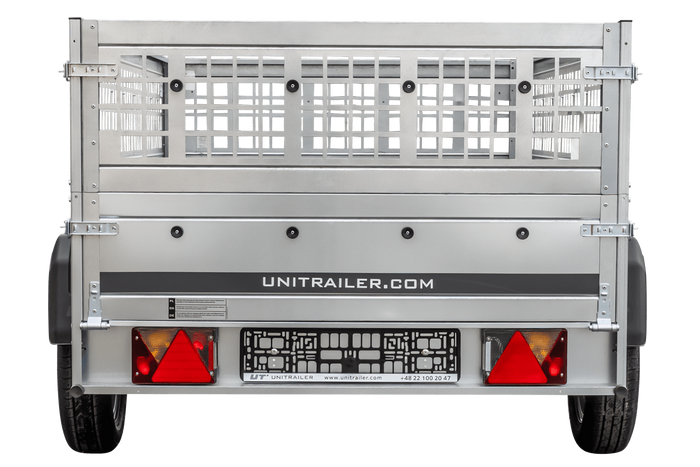 PKW-Anhänger 230x125 UNITRAILER GARDEN 230 KIPP mit Gitterwänden