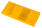 Rückstrahler orange für Pkw-Anhänger 90 x 40 mm