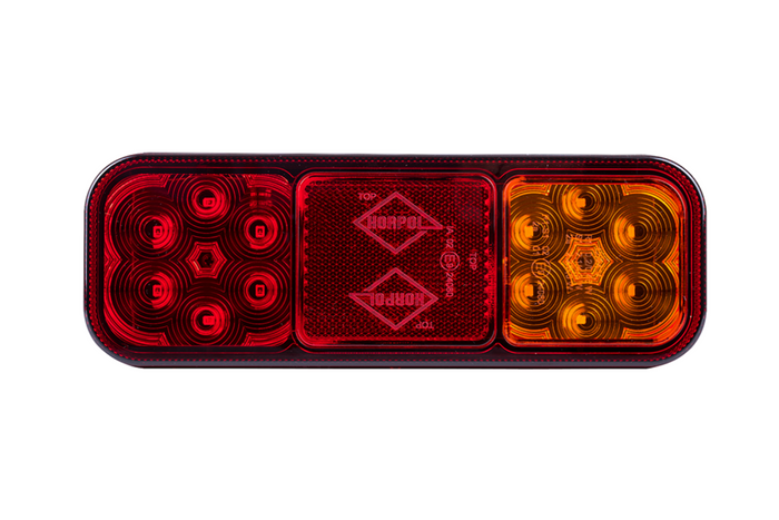 HORPOL LZD2831 LED-Rückleuchte mit 4 Funktionen, universell