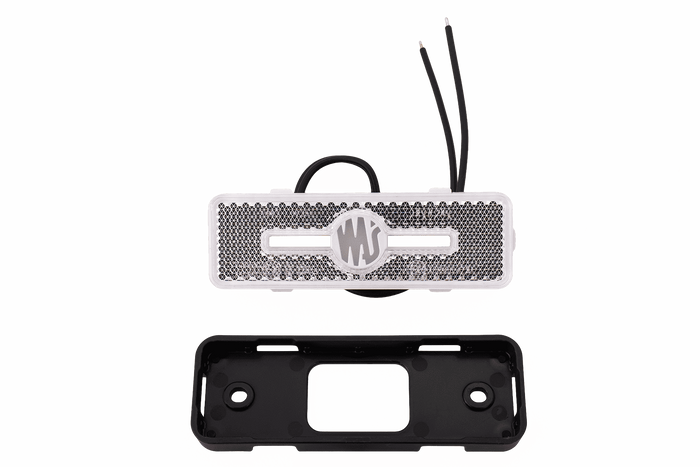 WAŚ W254 2035 LED-Universal-Positionsleuchte weiß mit Halterung