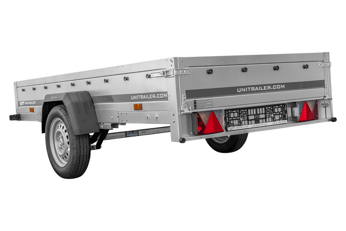 OUTLET PKW-Anhänger auf Federn 264x125 UNITRAILER GARDEN 264/R KIPP