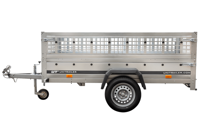PKW-Anhänger 230x125 UNITRAILER GARDEN 230 KIPP mit Gitterwänden
