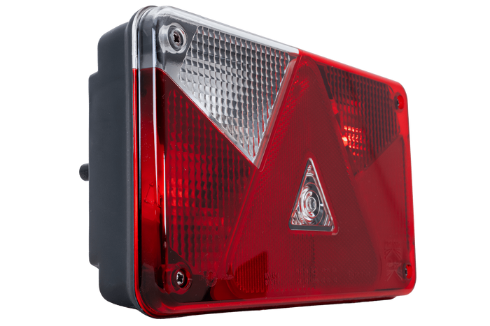 ASPÖCK Multipoint V Rückleuchte, 7 Funktionen, links