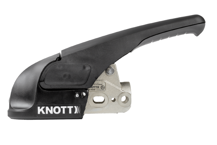 KNOTT KS30 Antischlingerkupplung für Anhänger 3000 kg mit Zugdeichsel rund von 50 mm 