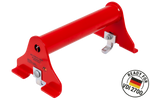 PRAMAR Radstopper VDI 2700 rot Abschleppwagen Radsicherung - verstellbar, universal