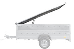 UNITRAILER GARDEN TRAILER 230 KIPP Anhängerabdeckung mit Zylinder-/Schlüsselschloss
