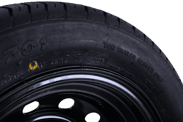 OUTLET Anhängerrad REIFEN LINGLONG 155/70 R13 75N FELGE UNITRAILER schwarz 4Jx13" 4x100 ET:30