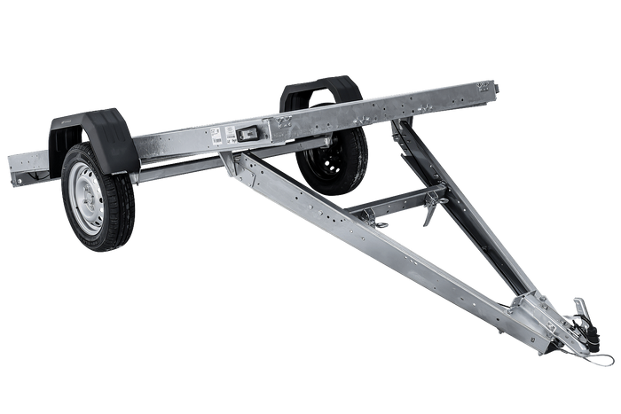 Ungebremster Anhänger 264x125 UNITRAILER FORCE 264 KIPP