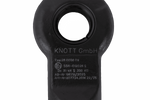 KNOTT KK7293S Zugöse für einen 3500 kg Anhänger mit 45 mm Rohrzugdeichsel, neue Ausführung