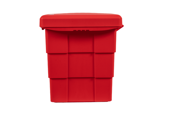 DAKEN 86014 PITBOX Schüttgutbehälter, z. B. für Sand oder Streusalz, 655 x 570 x 520 mm, 108,5 l
