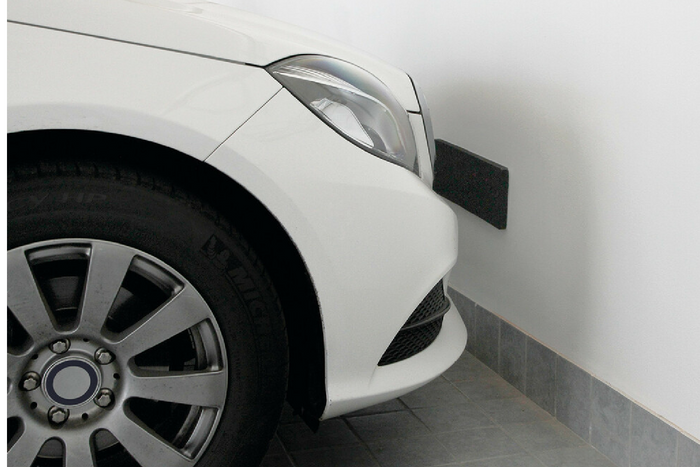 Set mit vier Schutzwandpaneelen für die LAMPA Premium Garage 40x15cm