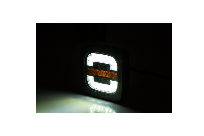 HORPOL ROCA LZD 2806 LED-Frontleuchte, 2 Funktionen, universell, mit Halterung