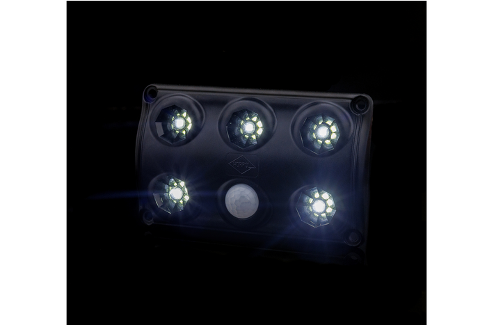 HORPOL LWD2156/CZ LED 900lm schwarze Innenraumleuchte mit Bewegungssensor