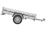 Anhänger mit ALU-Bordwänden 200x125 Unitrailer Garden 201 KIPP ALU