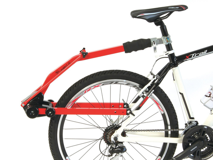 Trail Angel Fahrrad-Anhängerkupplung – Rot