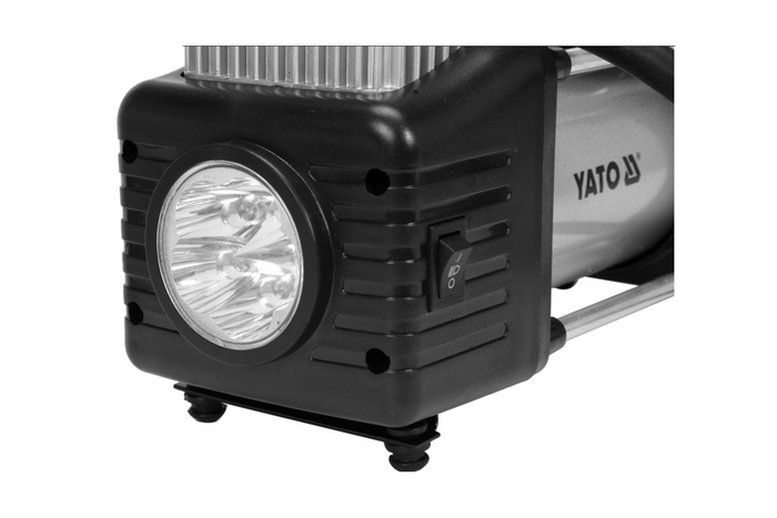 YATO YT-73462 Luftkompressor mit 250-W-LED-Lampe