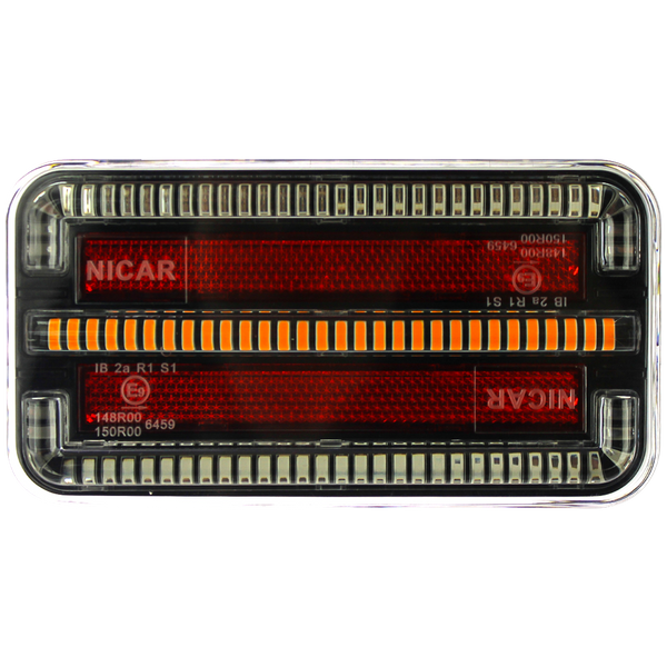 Rückleuchte mit dynamischem Blinker TT Technology, 3 Funktionen, links