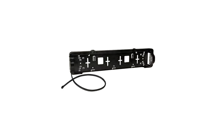 Kennzeichenhalterung mit LED-Beleuchtung, ASPOCK 12/24V Kabel, 0,8 m