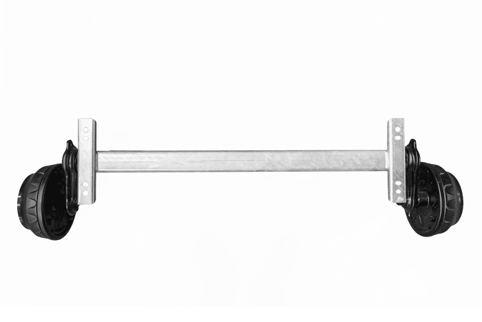 KNOTT VGB18MV gebremste Achse für Anhänger/Träger 1800 kg 1100 mm 1570 mm 5x112