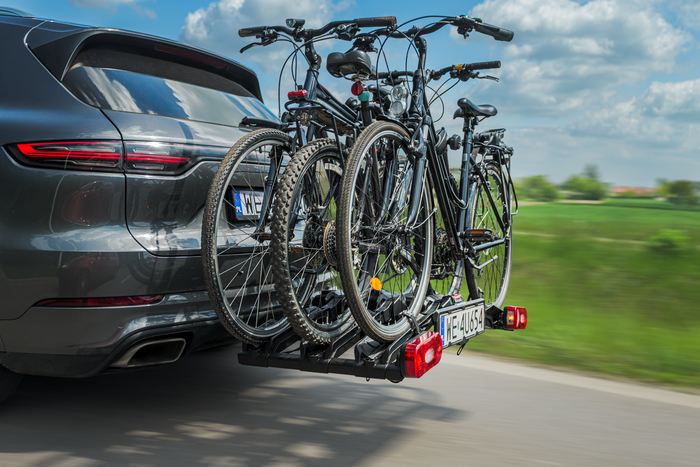 Inter Pack Spider 3 Lite - Anhängerkupplungs-Fahrradträger für 3 Fahrräder 