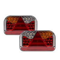 FRISTOM FT-170 LED-Rückleuchten, 7 Funktionen, links + rechts