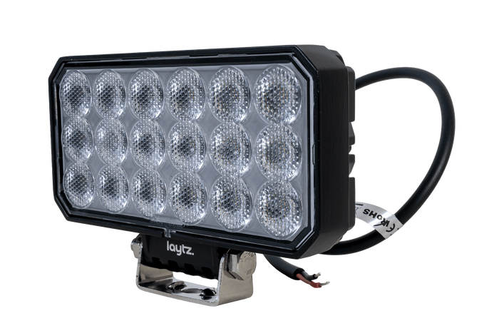 LED-Arbeitsscheinwerferreflektor LAYTZ LY7305 72xLED 7000lm rechteckig