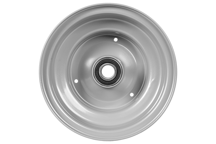 UNITRAILER Stahlfelge 5,5" x 8" H2 3 x 128 mit Lagern 6205-2RS