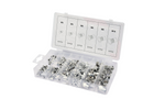 YATO YT-36460 Aluminium-Nietmutternsatz, Größen M3-M10, 150 Stück