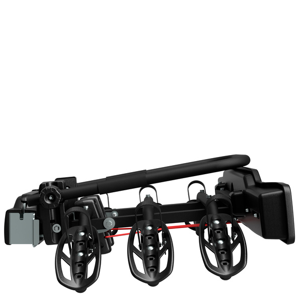 Peruzzo Parma 3 - Anhängerkupplungs-Fahrradträger für 3 Fahrräder (schwarz)