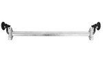 AL-KO OPTIMA ungebremste Achse für Anhänger 750kg 1260mm 1573mm 4x100